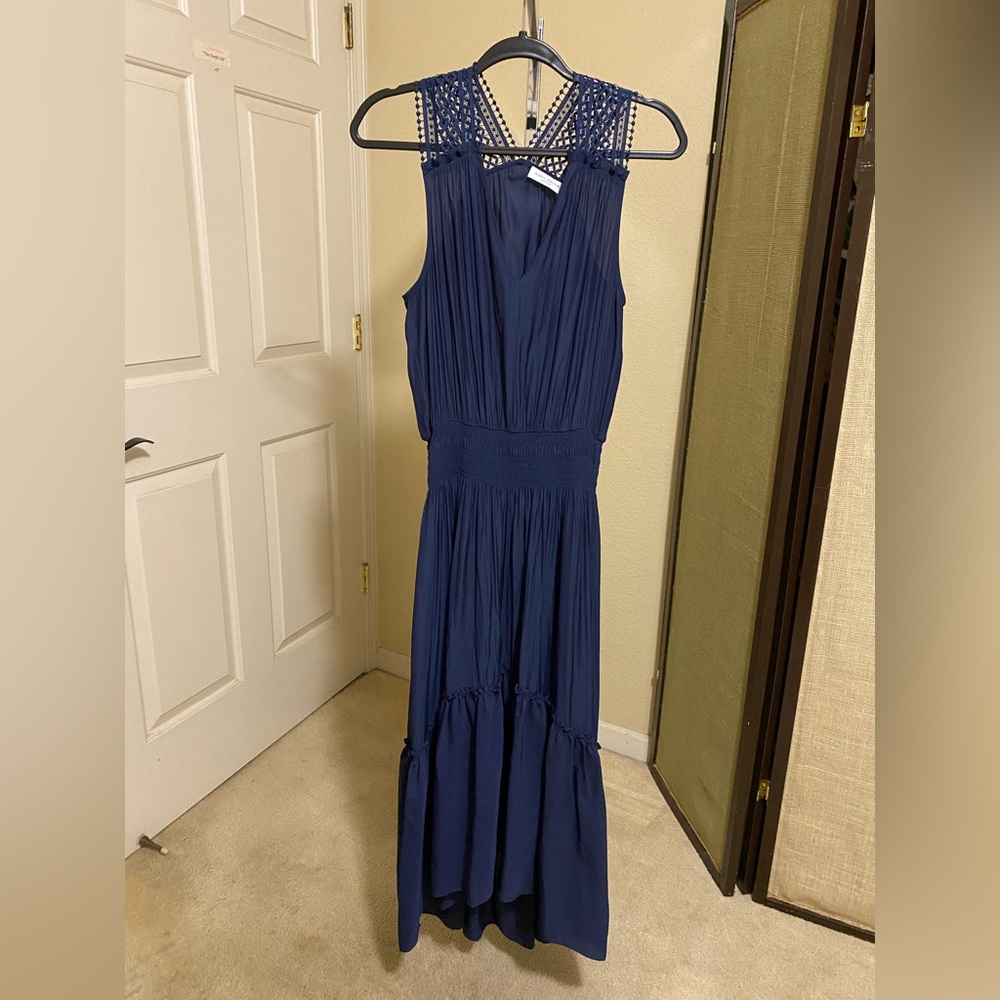 Ramy Brook size small navy long maxi dress